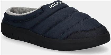 ΠΑΝΤΟΦΛΕΣ COMFORT WARM TEXTILE HOUSE SHOE ΧΡΩΜΑ: ΝΑΥΤΙΚΟ ΜΠΛΕ, FM0FM05158 TOMMY HILFIGER