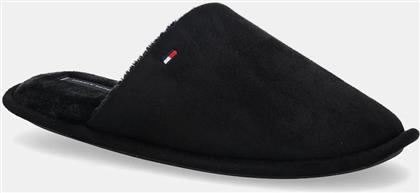 ΠΑΝΤΟΦΛΕΣ CORE FLAG HOUSE SHOE ΧΡΩΜΑ: ΜΑΥΡΟ, FM0FM05565 TOMMY HILFIGER