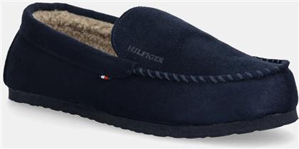 ΠΑΝΤΟΦΛΕΣ HILFIGER M SDE DRIVER HOUSE SHOE ΧΡΩΜΑ: ΝΑΥΤΙΚΟ ΜΠΛΕ, FM0FM05617 TOMMY HILFIGER