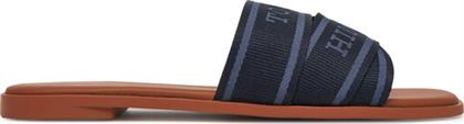 ΠΑΝΤΟΦΛΕΣ WEBBING MULE FW0FW08421 ΣΚΟΥΡΟ ΜΠΛΕ TOMMY HILFIGER από το MODIVO