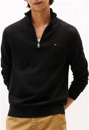PIMA ORG CTN CASHMERE ZIP MOCK TOMMY HILFIGER