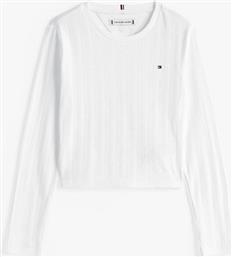 POINTELLE TOP LS TOMMY HILFIGER