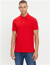 POLO 1985 MW0MW17771 ΚΟΚΚΙΝΟ SLIM FIT TOMMY HILFIGER