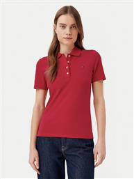 POLO 1985 WW0WW43225 ΚΟΚΚΙΝΟ SLIM FIT TOMMY HILFIGER