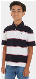 POLO GLOBAL RUGBY KB0KB08857 ΛΕΥΚΟ RELAXED FIT TOMMY HILFIGER