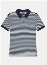 POLO KB0KB09333 ΣΚΟΥΡΟ ΜΠΛΕ REGULAR FIT TOMMY HILFIGER