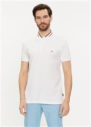 POLO MAO MW0MW34752 ΛΕΥΚΟ SLIM FIT TOMMY HILFIGER από το MODIVO