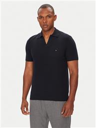 POLO MW0MW39531 ΣΚΟΥΡΟ ΜΠΛΕ REGULAR FIT TOMMY HILFIGER