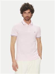 POLO MW0MW39993 ΡΟΖ SLIM FIT TOMMY HILFIGER