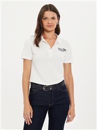POLO SCRIPT WW0WW43624 ΕΚΡΟΥ SLIM FIT TOMMY HILFIGER
