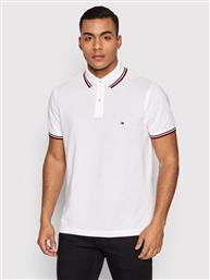 POLO TIPPED MW0MW13080 ΛΕΥΚΟ SLIM FIT TOMMY HILFIGER