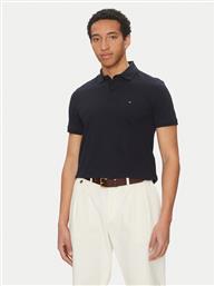 POLO VERTICAL MW0MW38951 ΣΚΟΥΡΟ ΜΠΛΕ REGULAR FIT TOMMY HILFIGER
