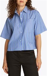POPLIN BOXY SHORT S/S SHIRT TOMMY HILFIGER