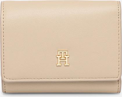 ΠΟΡΤΟΦΟΛΙ ΧΡΩΜΑ: ΜΠΕΖ, AW0AW17737 TOMMY HILFIGER