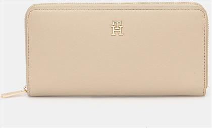 ΠΟΡΤΟΦΟΛΙ ΧΡΩΜΑ: ΜΠΕΖ, AW0AW17744 TOMMY HILFIGER