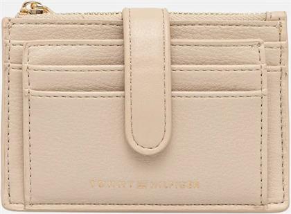 ΠΟΡΤΟΦΟΛΙ ΧΡΩΜΑ: ΜΠΕΖ, AW0AW18027 TOMMY HILFIGER