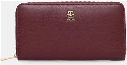 ΠΟΡΤΟΦΟΛΙ ΧΡΩΜΑ: ΜΠΟΡΝΤΟ, AW0AW17744 TOMMY HILFIGER