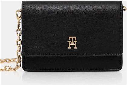 ΠΟΡΤΟΦΟΛΙ ΧΡΩΜΑ: ΜΑΥΡΟ, AW0AW18248 TOMMY HILFIGER