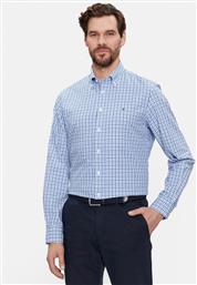 ΠΟΥΚΑΜΙΣΟ CL W-OXFORD CHECK RF SHIRT MW0MW34019 ΜΠΛΕ REGULAR FIT TOMMY HILFIGER από το MODIVO