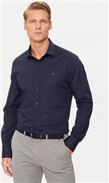 ΠΟΥΚΑΜΙΣΟ MW0MW38347 ΣΚΟΥΡΟ ΜΠΛΕ SLIM FIT TOMMY HILFIGER από το MODIVO