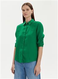 ΠΟΥΚΑΜΙΣΟ WW0WW42037 ΠΡΑΣΙΝΟ RELAXED FIT TOMMY HILFIGER