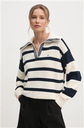 ΠΟΥΛΟΒΕΡ ΧΡΩΜΑ: ΜΠΕΖ, WW0WW44451 TOMMY HILFIGER