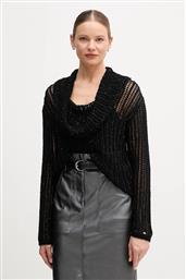 ΠΟΥΛΟΒΕΡ ΧΡΩΜΑ: ΜΑΥΡΟ, WW0WW46762 TOMMY HILFIGER