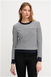 ΠΟΥΛΟΒΕΡ ΧΡΩΜΑ: ΝΑΥΤΙΚΟ ΜΠΛΕ, WW0WW44984 TOMMY HILFIGER