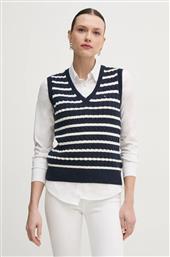 ΠΟΥΛΟΒΕΡ ΧΡΩΜΑ: ΝΑΥΤΙΚΟ ΜΠΛΕ, WW0WW45220 TOMMY HILFIGER