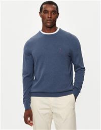 ΠΟΥΛΟΒΕΡ ESSENTIAL MW0MW14748 ΣΚΟΥΡΟ ΜΠΛΕ REGULAR FIT TOMMY HILFIGER