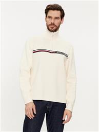 ΠΟΥΛΟΒΕΡ GLOBAL STRIPE MW0MW33508 ΜΠΕΖ REGULAR FIT TOMMY HILFIGER