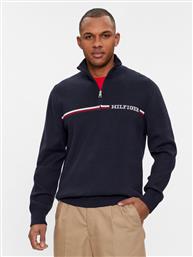 ΠΟΥΛΟΒΕΡ GLOBAL STRIPE MW0MW33508 ΣΚΟΥΡΟ ΜΠΛΕ REGULAR FIT TOMMY HILFIGER