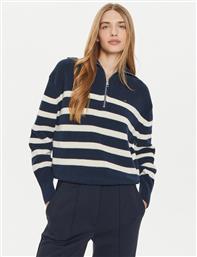 ΠΟΥΛΟΒΕΡ WW0WW42141 ΣΚΟΥΡΟ ΜΠΛΕ RELAXED FIT TOMMY HILFIGER