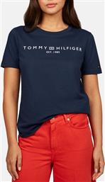 REG CORP LOGO C-NK SS TOMMY HILFIGER