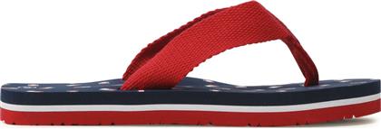 ΣΑΓΙΟΝΑΡΕΣ FLAG FLIP FLOP T3X8-32923-0058 M ΚΟΚΚΙΝΟ TOMMY HILFIGER