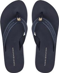 ΣΑΓΙΟΝΑΡΕΣ HILFIGER WEBBING BEACH SANDAL FW0FW08515 ΣΚΟΥΡΟ ΜΠΛΕ TOMMY HILFIGER