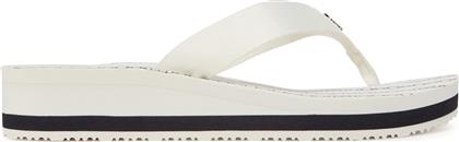 ΣΑΓΙΟΝΑΡΕΣ IM TH CHAINPRINT MIDWEDGE SANDAL FW0FW08527 ΛΕΥΚΟ TOMMY HILFIGER