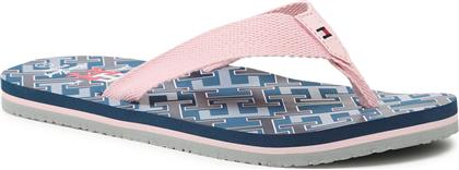 ΣΑΓΙΟΝΑΡΕΣ LOGO FLIP FLOP T3A8-32786-0058 S ΡΟΖ TOMMY HILFIGER από το EPAPOUTSIA