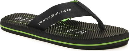 ΣΑΓΙΟΝΑΡΕΣ MASSAGE FOOTBED BEACH SANDAL FM0FM04474 ΣΚΟΥΡΟ ΜΠΛΕ TOMMY HILFIGER από το EPAPOUTSIA