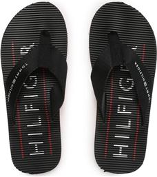 ΣΑΓΙΟΝΑΡΕΣ MASSAGE FOOTBED FM0FM04474 ΜΑΥΡΟ TOMMY HILFIGER