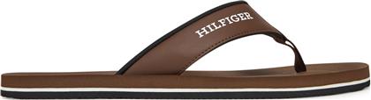 ΣΑΓΙΟΝΑΡΕΣ PADDED COMFORT HILFIGER B SANDAL FM0FM05440 ΚΑΦΕ TOMMY HILFIGER