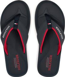 ΣΑΓΙΟΝΑΡΕΣ PADDED COMFORT HILFIGER B SANDAL FM0FM05440 ΣΚΟΥΡΟ ΜΠΛΕ TOMMY HILFIGER