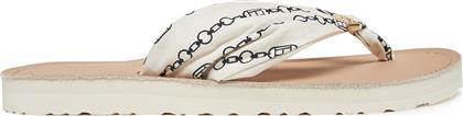 ΣΑΓΙΟΝΑΡΕΣ TH CHAIN PRINT ELEVATED SANDAL FW0FW08519 ΛΕΥΚΟ TOMMY HILFIGER