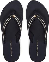 ΣΑΓΙΟΝΑΡΕΣ TH WEBBING BEACH SANDAL FW0FW08739 ΣΚΟΥΡΟ ΜΠΛΕ TOMMY HILFIGER