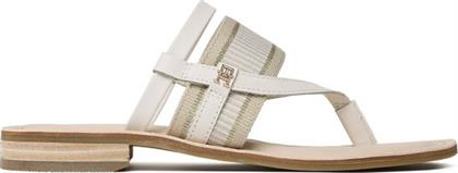 ΣΑΓΙΟΝΑΡΕΣ TH WEBBING MULE SANDAL FW0FW07275 ΛΕΥΚΟ TOMMY HILFIGER