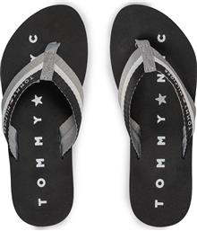 ΣΑΓΙΟΝΑΡΕΣ TOMMY LOVES NY BEACH SANDAL FW0FW02370 ΓΚΡΙ TOMMY HILFIGER