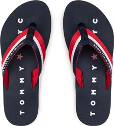 ΣΑΓΙΟΝΑΡΕΣ TOMMY LOVES NY BEACH SANDAL FW0FW02370 ΣΚΟΥΡΟ ΜΠΛΕ TOMMY HILFIGER