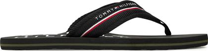 ΣΑΓΙΟΝΑΡΕΣ WEB BEACH SANDAL FM0FM05340 ΜΑΥΡΟ TOMMY HILFIGER