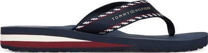ΣΑΓΙΟΝΑΡΕΣ WEBBING BEACH SANDAL FW0FW09038 ΣΚΟΥΡΟ ΜΠΛΕ TOMMY HILFIGER