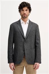 ΣΑΚΑΚΙ ΜΕ ΠΡΟΣΘΗΚΗ ΜΑΛΛΙΝΟΥ ΥΦΑΣΜΑΤΟΣ ΧΡΩΜΑ: ΓΚΡΙ, MW0MW40762 TOMMY HILFIGER